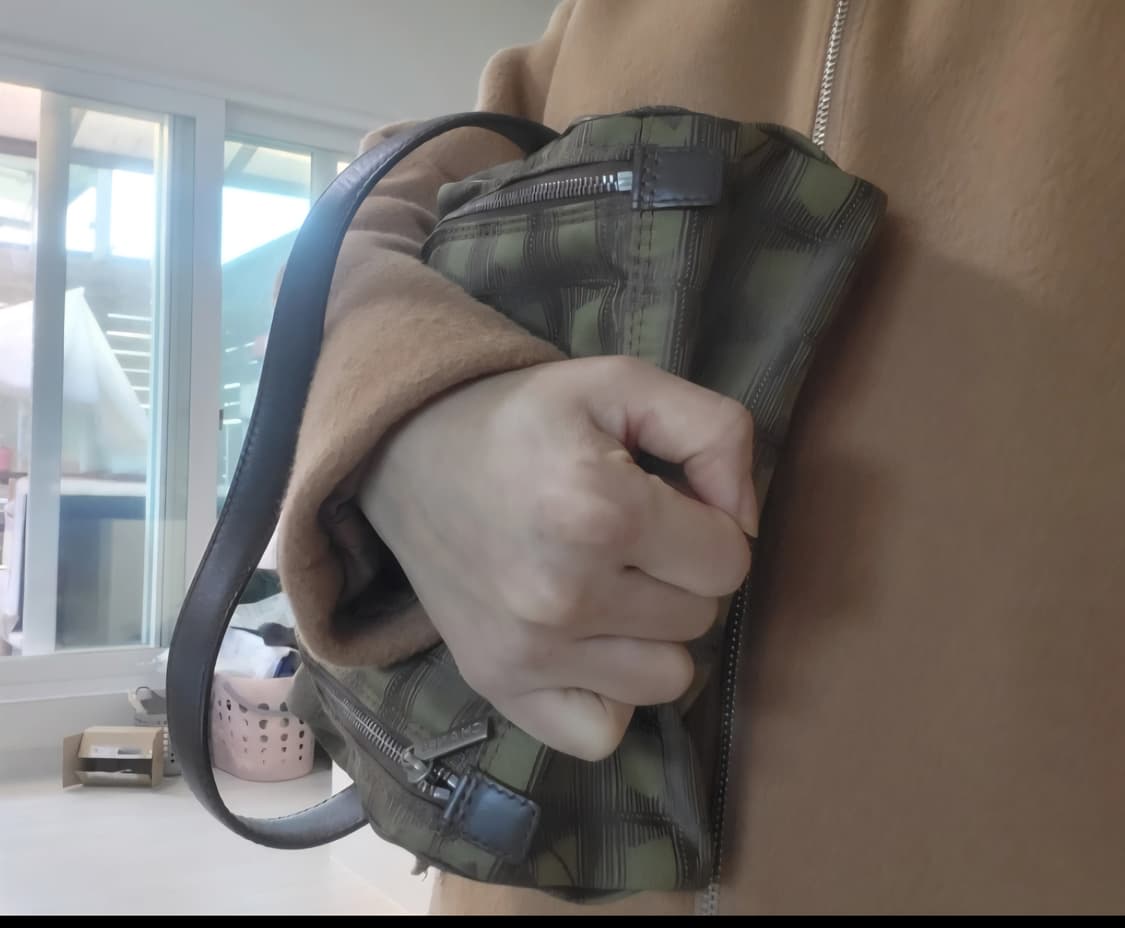 세일!정품 풀세트 샤넬 트래블 라인 토드겸 클러치 백 브라운 상품이미지9