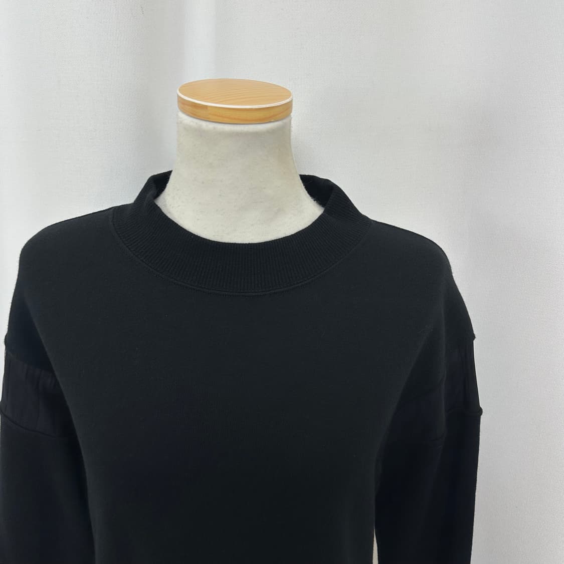   미하라야스히로 면 롱원피스 검정 36 (44-55추천) 상품이미지5