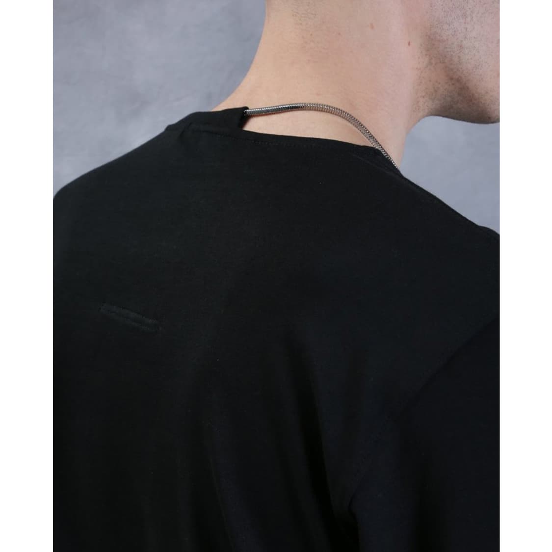 헬무트 랭 - 18SS 넥클리스 티셔츠 - 블랙 - S 상품이미지8