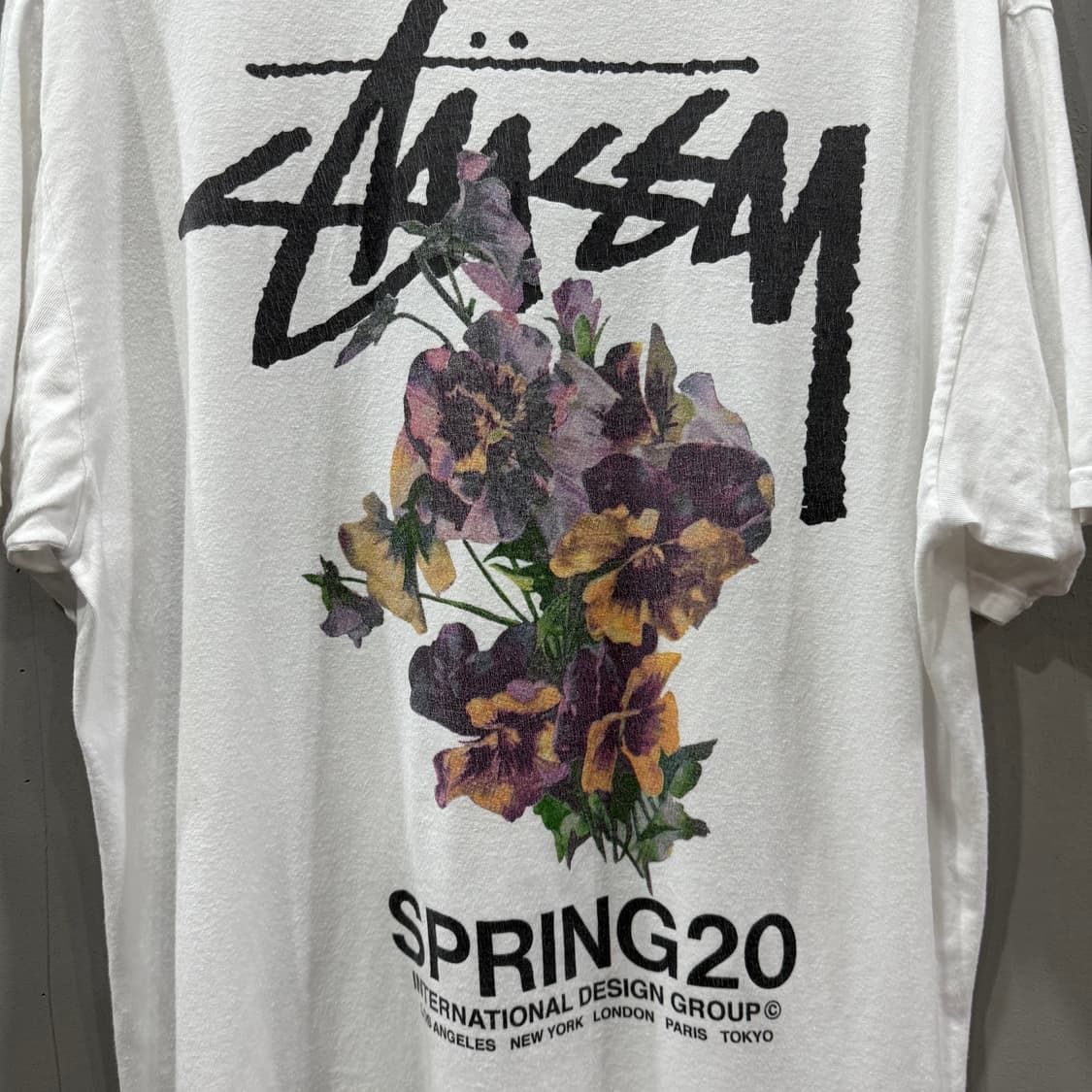 L 스투시 Stussy 부케 반팔 티셔츠 상품이미지5