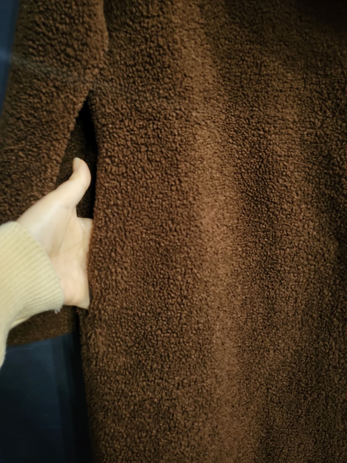 리버시블 롱 무스탕 상품이미지3