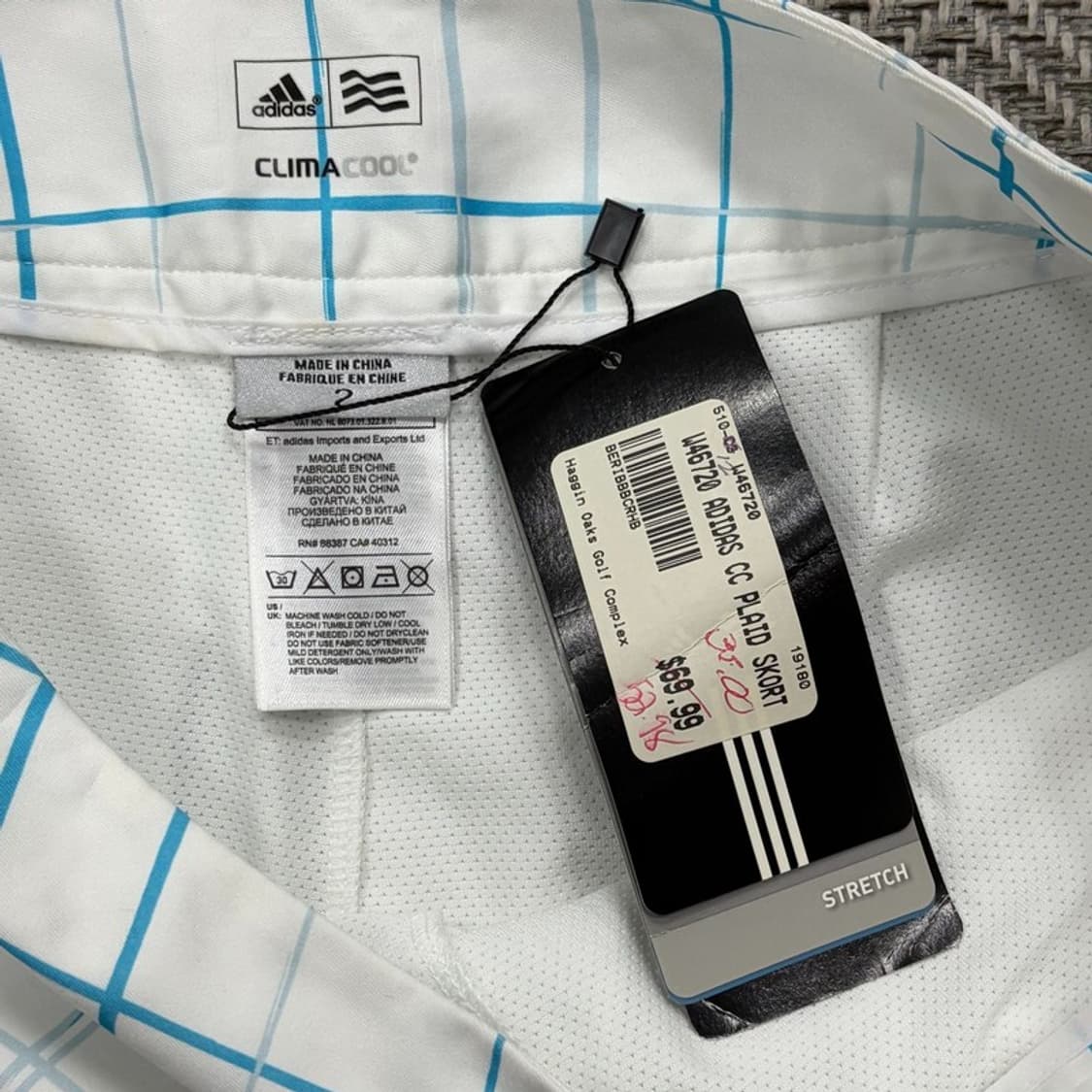 아디다스 체크 미니스커트 v2647 상품이미지8