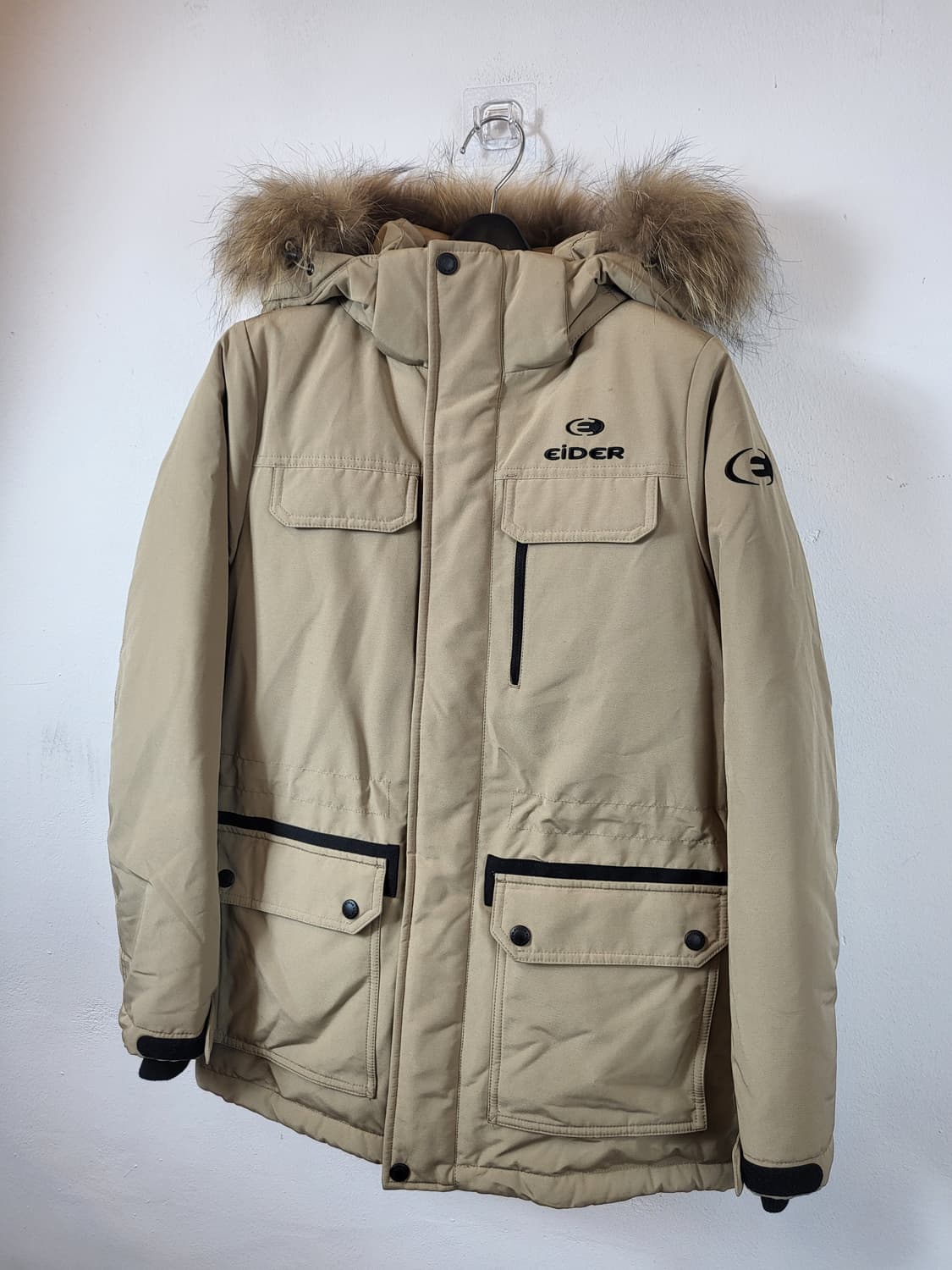 아이더 여성 사파리 덕다운 패딩 XS 85 새제품급 상품이미지2