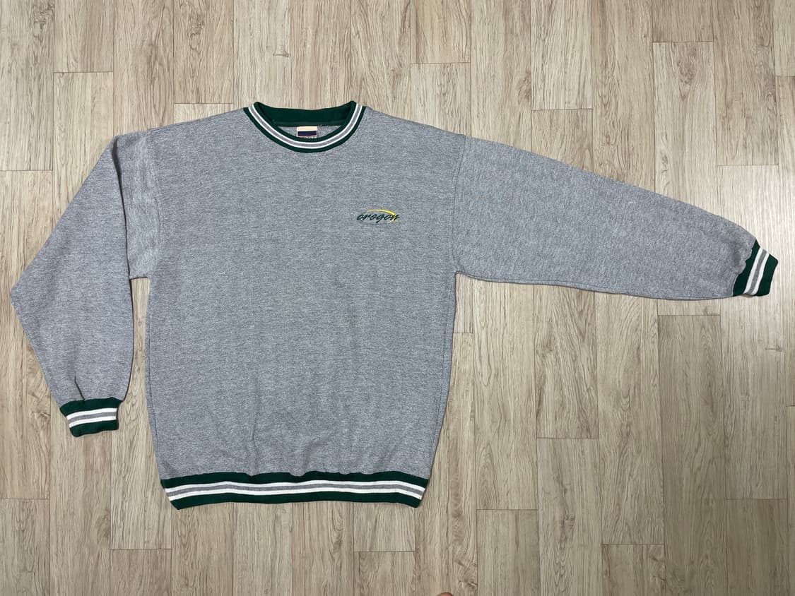 100~105) 90s RED OAK 미대학 오레곤 맨투맨 상품이미지1