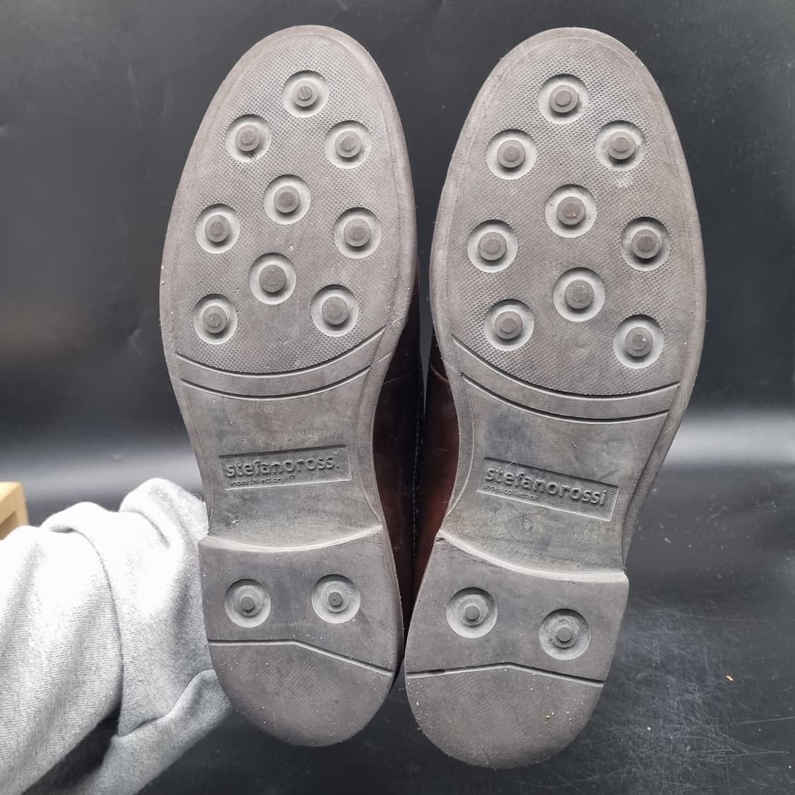 스테파노로시 남성윙팁구두 실사이즈280 상품이미지3