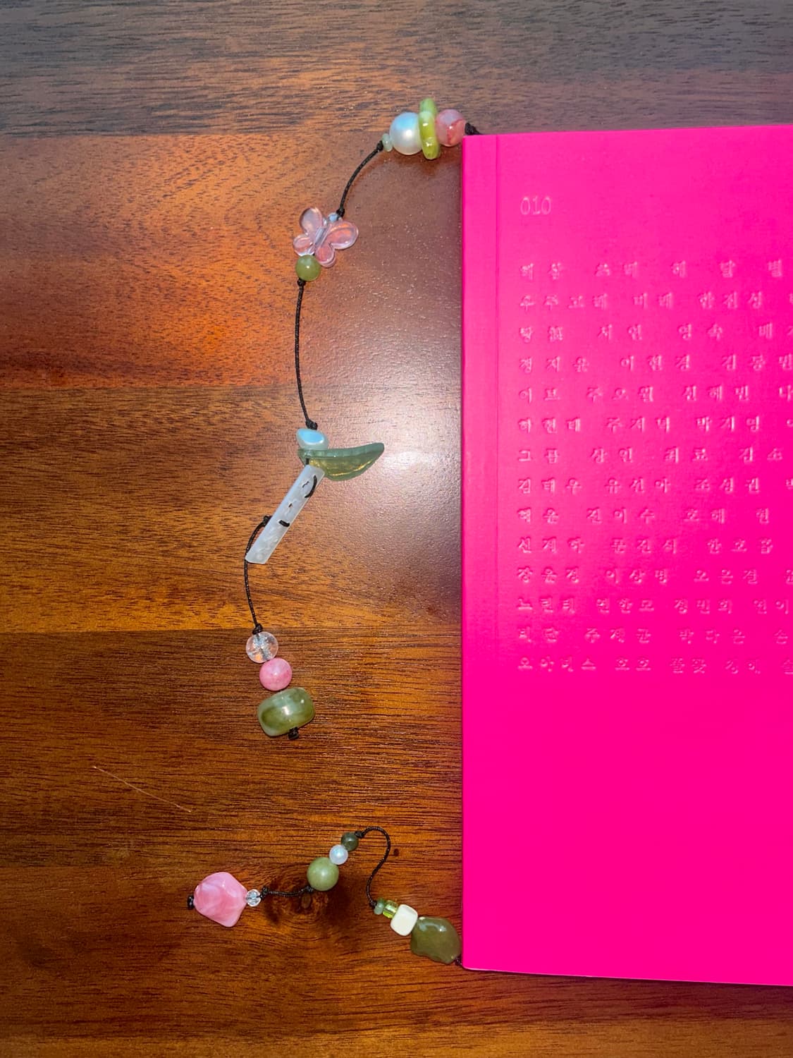 [핸드메이드] • 책갈피 • 분홍의 초록 상품이미지3