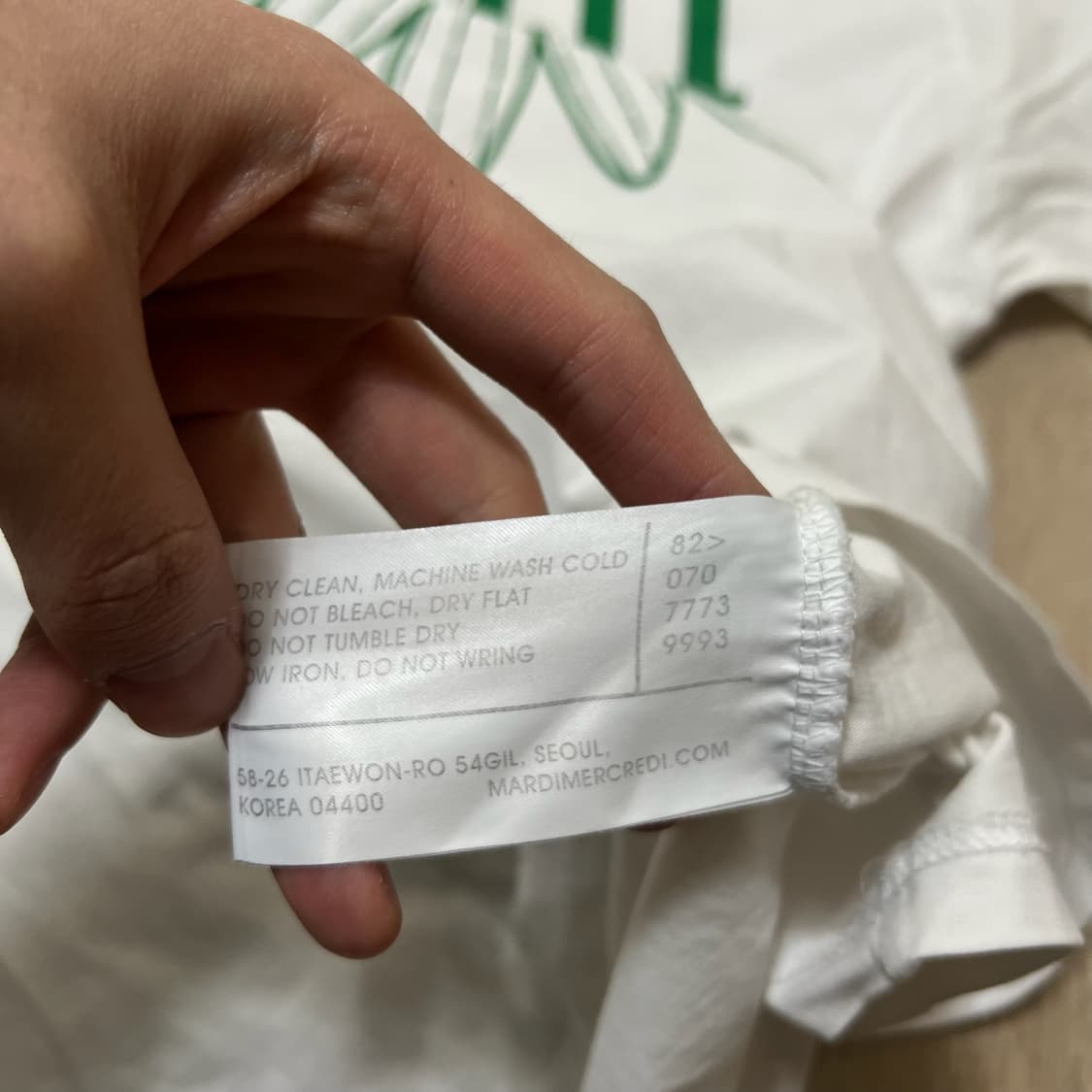 마르디 메크르디 여성 반팔티 FREE  상품이미지5