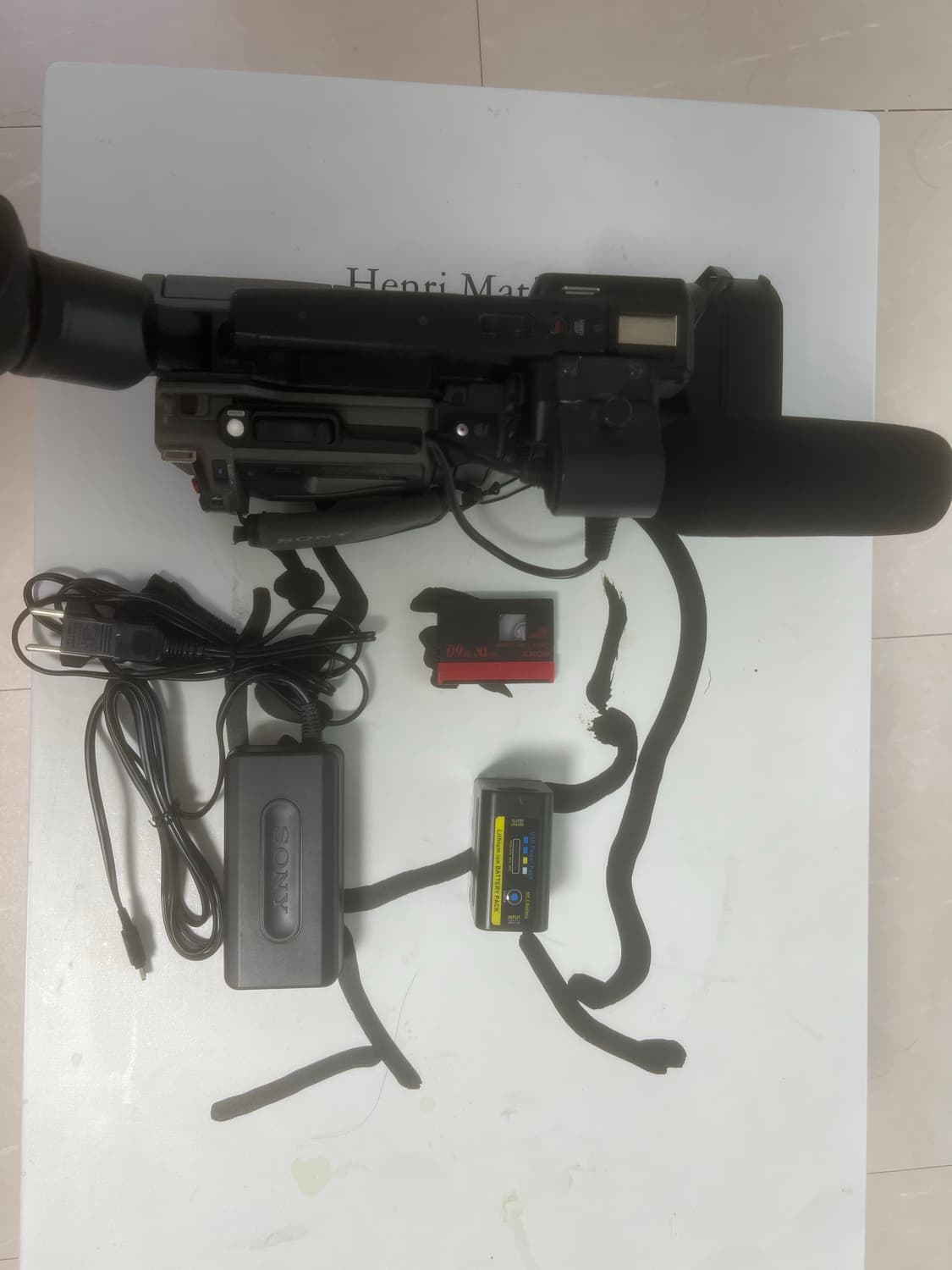 소니 pd150 DVCAM 근본 캠코더 (vx2000 전문가 버전) 상품이미지3