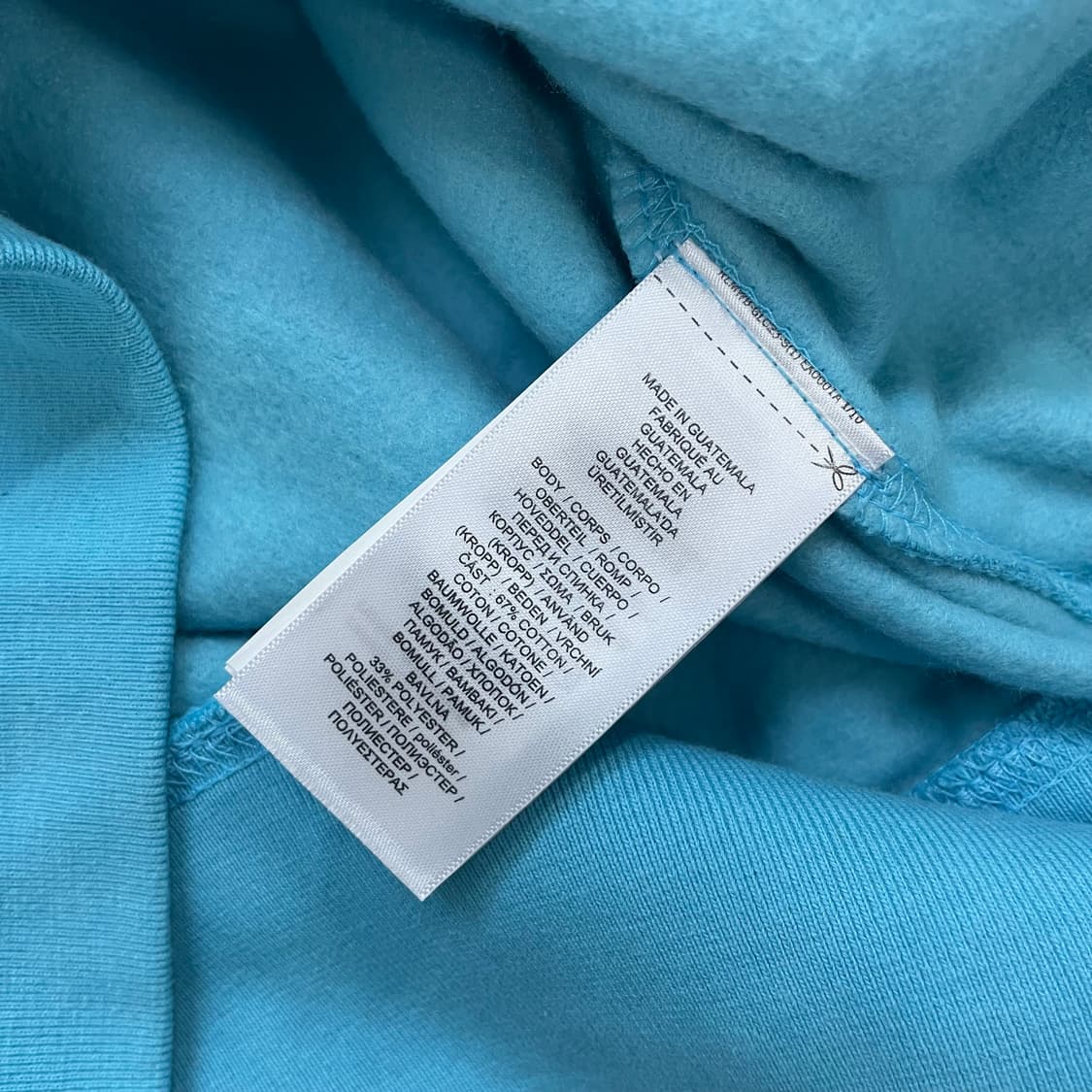 폴로 랄프로렌 베어 후드티 소라 블루 상품이미지4