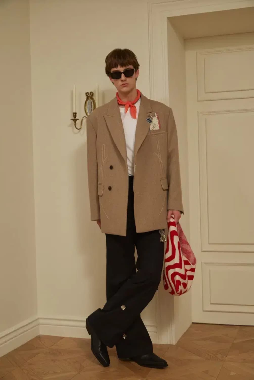 [L] STU 에스티유 헤비 울 블레이저 판매 합니다.  상품이미지2