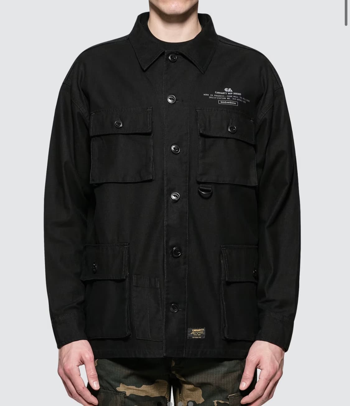 칼하트 WIP L/S 유틸리티 워크 셔츠 자켓 상품이미지1