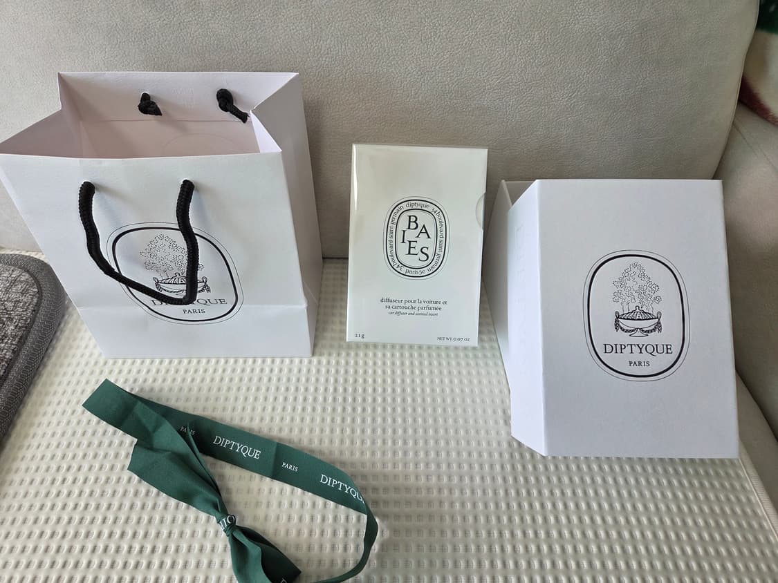 딥티크 차량용 디퓨저 세트 베이[국문, 미개봉] 상품이미지1