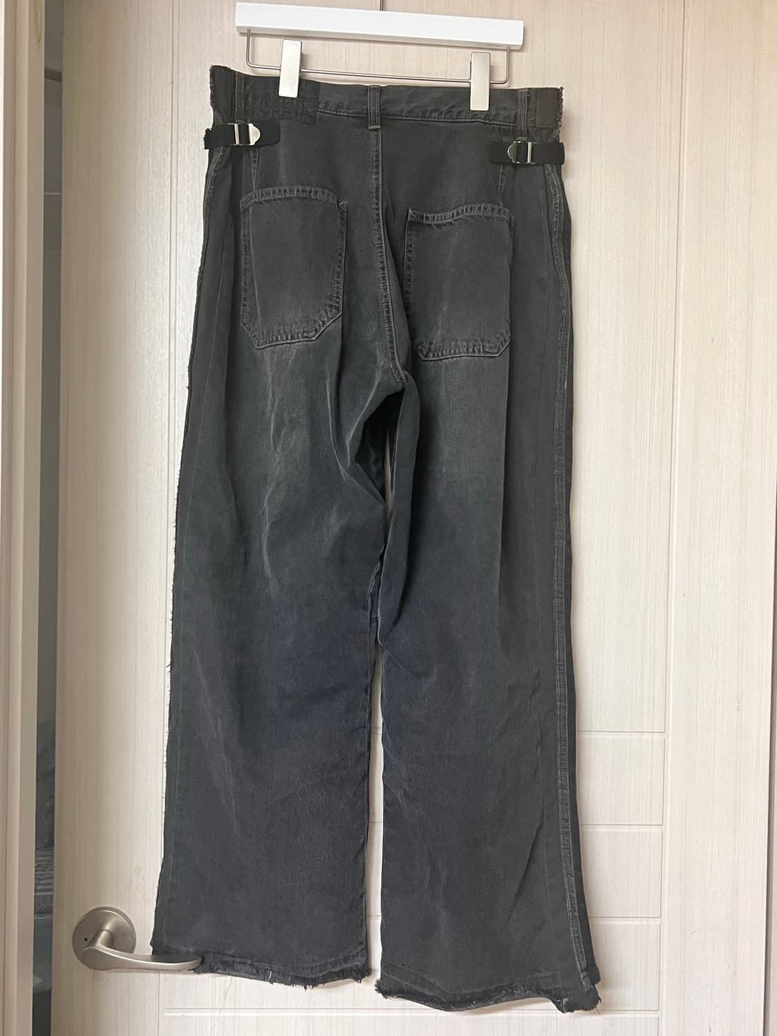 2) 25ss 폴리테루 리빌드고시마002 워시드블랙 상품이미지3