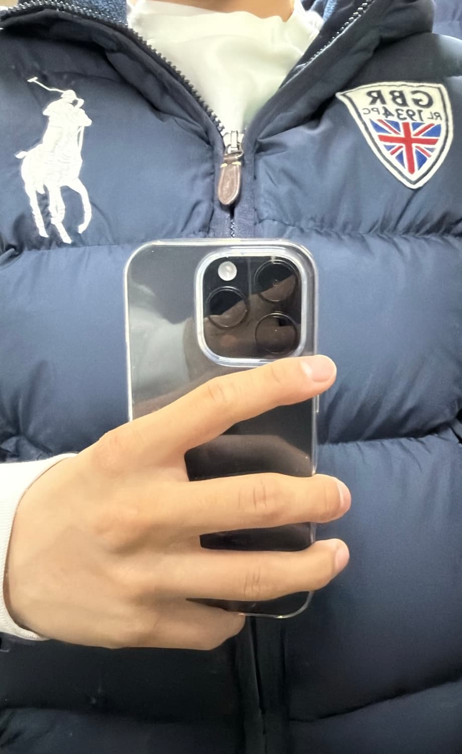 폴로 랄프로렌  빅포니 브리튼 패딩조끼 네이비 상품이미지9