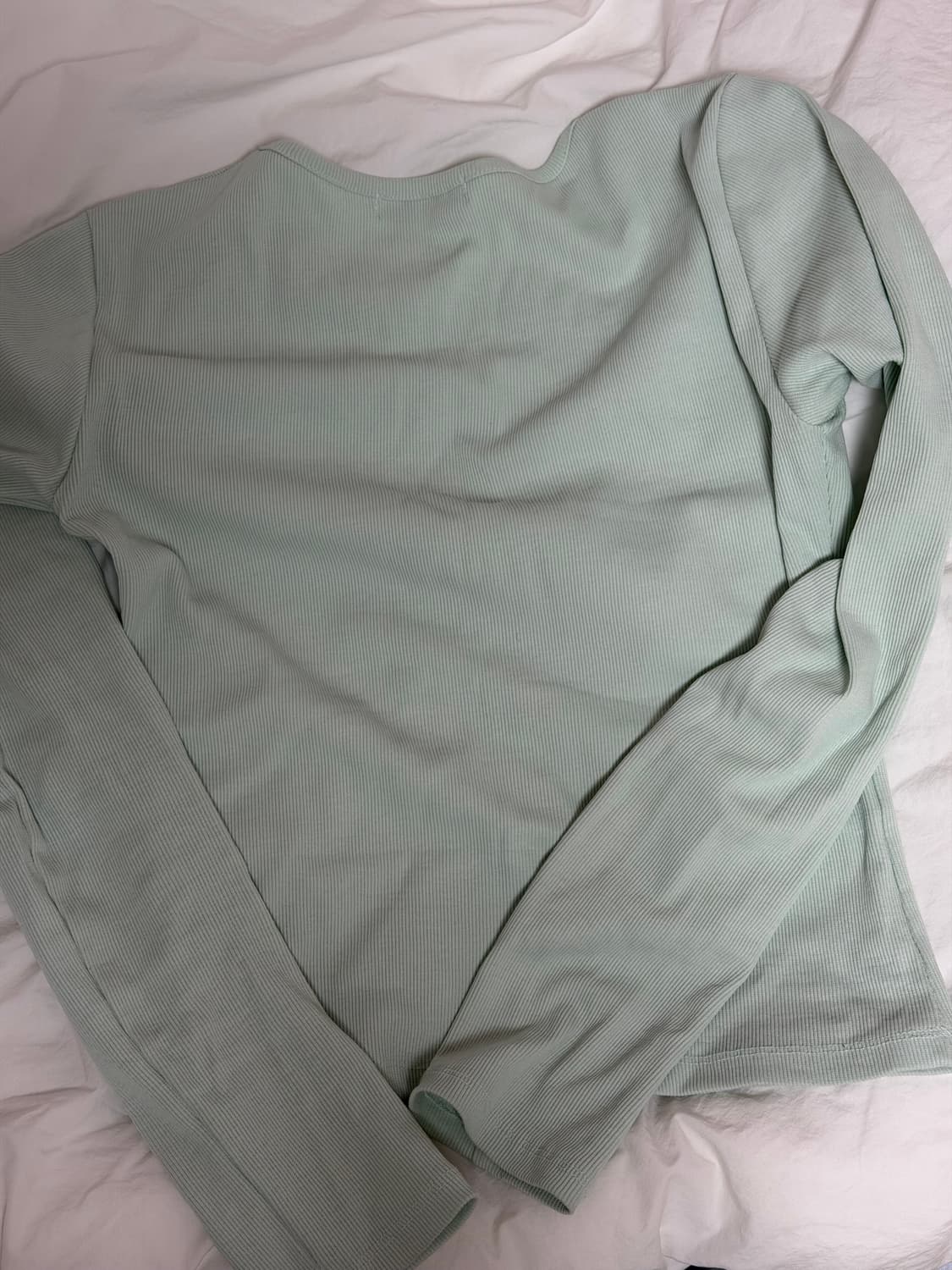 미레코 mini logo t-shirt mint 상품이미지3