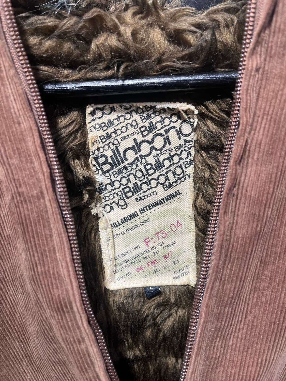 빌라봉 코듀로이 투웨이 퍼 후드자켓 상품이미지4