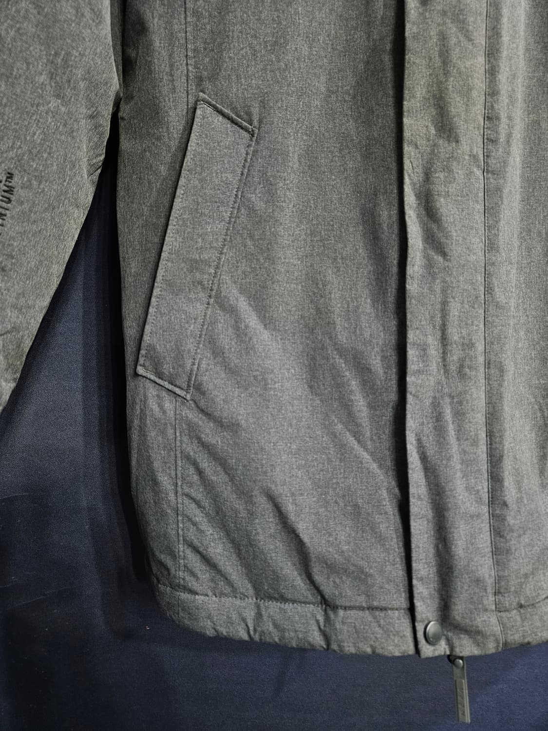 네파 고어텍스 그레이 남성 100 구스다운 롱패딩  상품이미지6