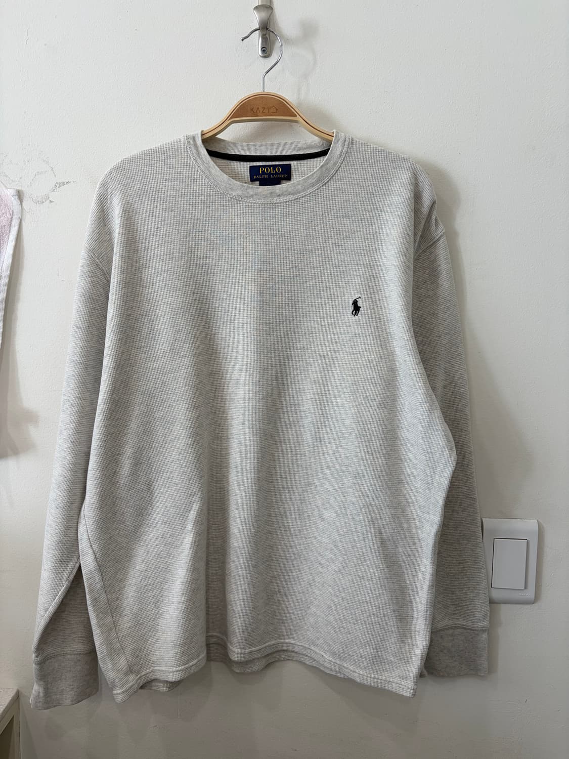 295. 폴로 롱슬리브 와플티 상품이미지1