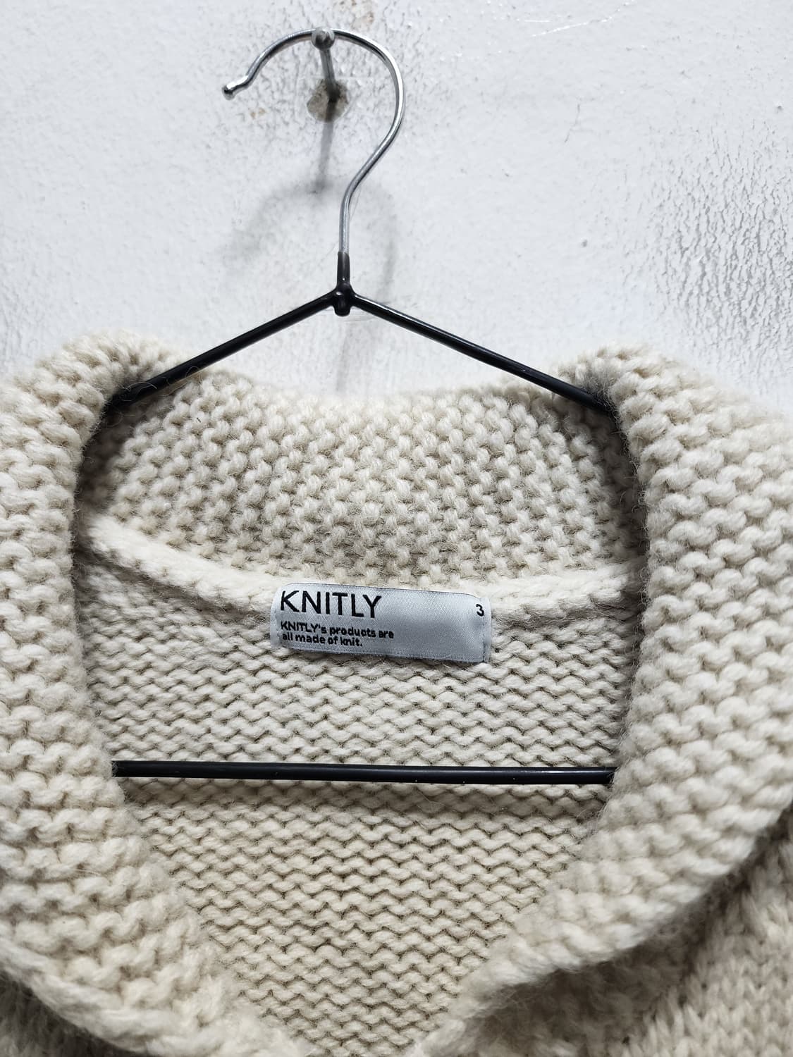 KNITLY 니틀리 RWS 울100% 헤비울 코위찬 상품이미지6