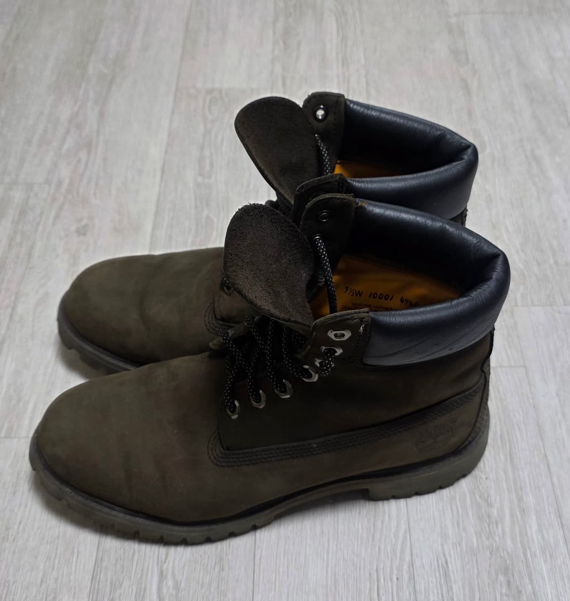 [9.5w]팀버랜드 6인치 워터프루프 프리미엄 브라운부츠 상품이미지4