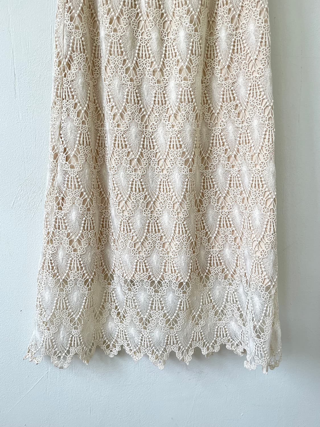 SAISON DE PAPILLON 패턴 시스루 스커트  상품이미지2