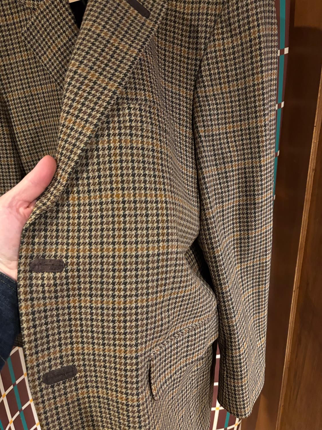 제일모직 갤럭시 체크 블레이저 상품이미지3