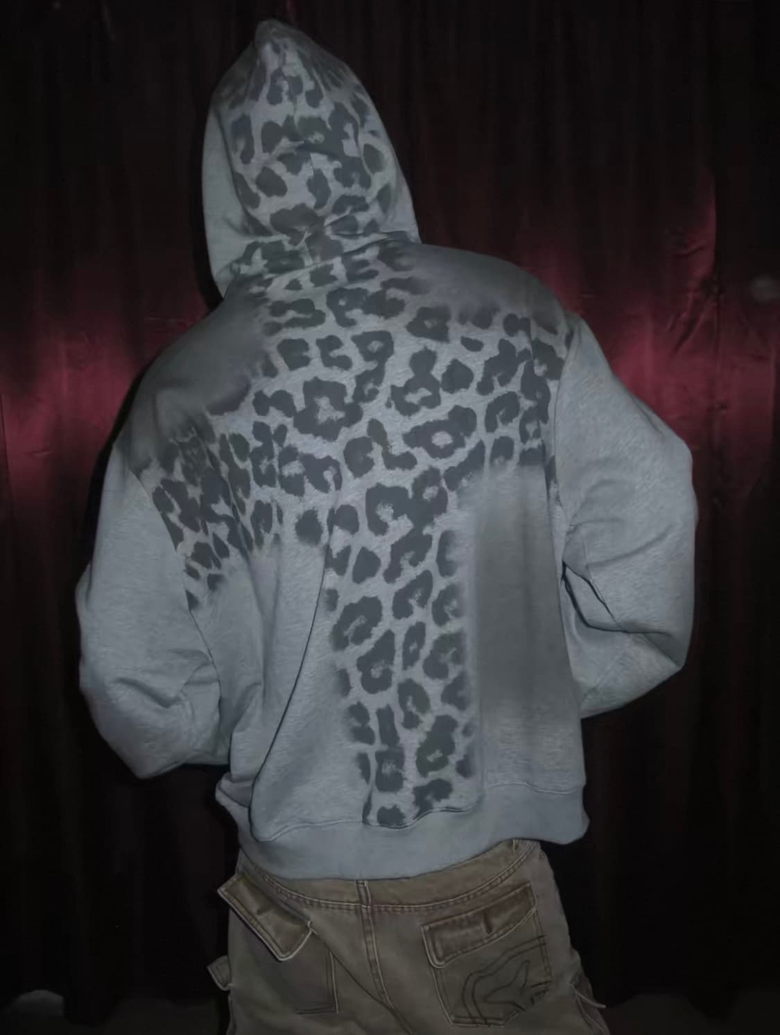 Gray washing Hoddie 상품이미지3