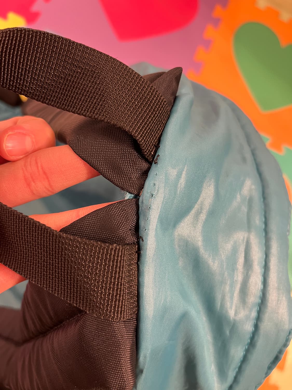 네넷냐 패딩재질 백팩 🌀 상품이미지4