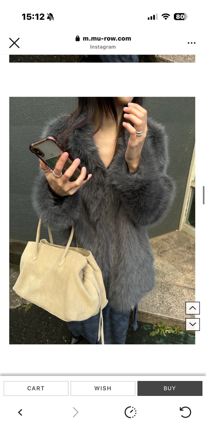 murow 뮤로우 퍼 자켓 상품이미지8