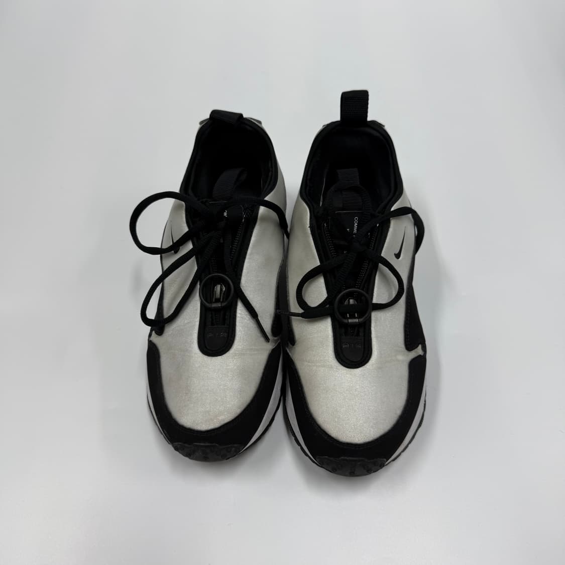 나이키 x 꼼데가르송 옴므 플러스 에어맥스 화이트 블랙 상품이미지2