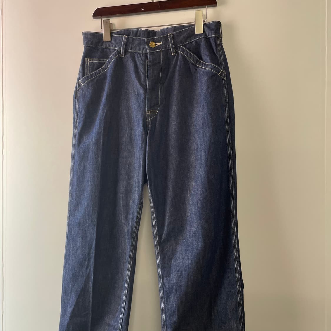 네이버후드 유틸리티 신치백 데님팬츠 상품이미지4