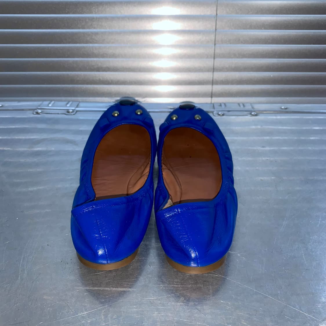 00s 마크 제이콥스 스웨이드 마우스 발레 플랫 상품이미지4