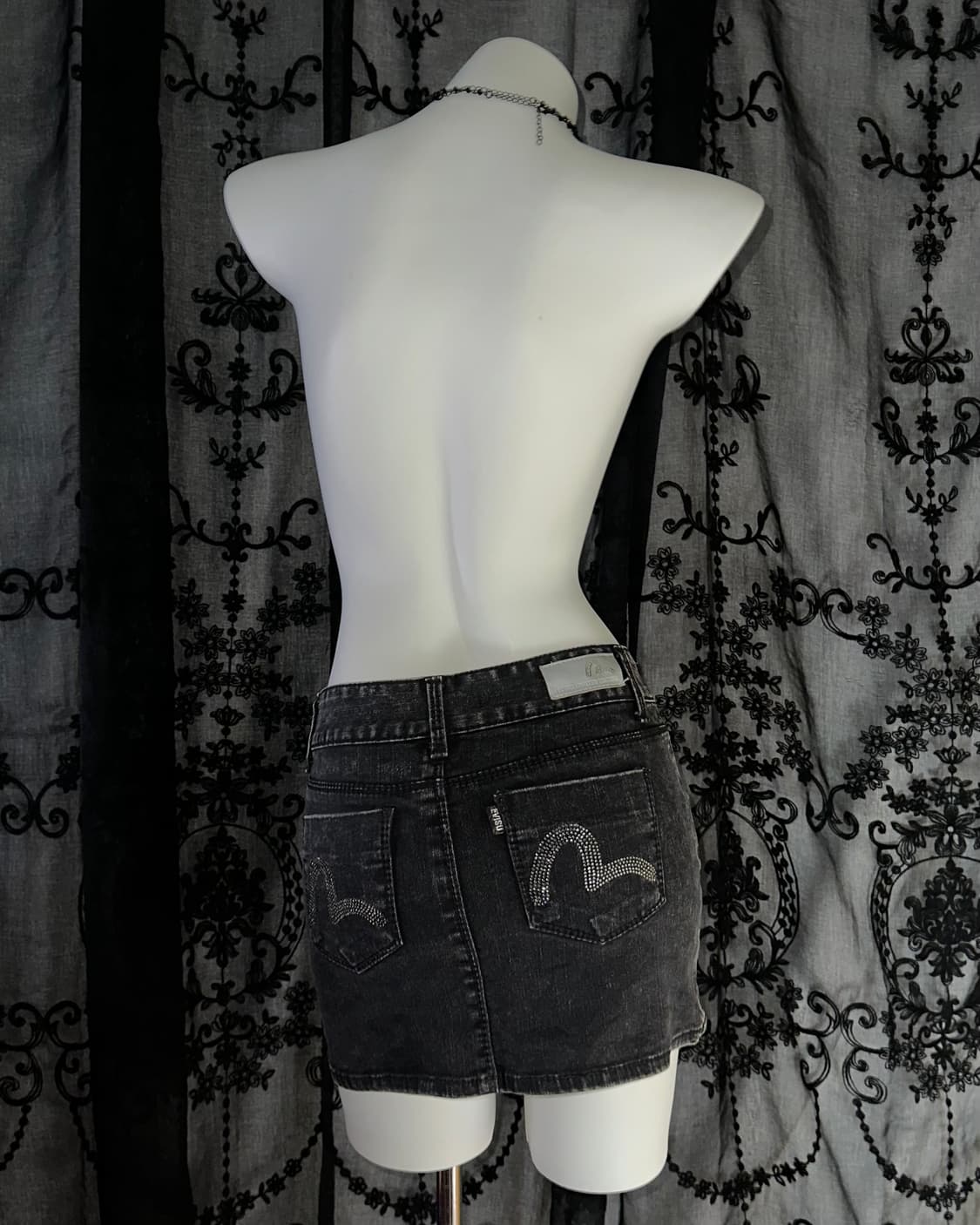 denim skirt 상품이미지1