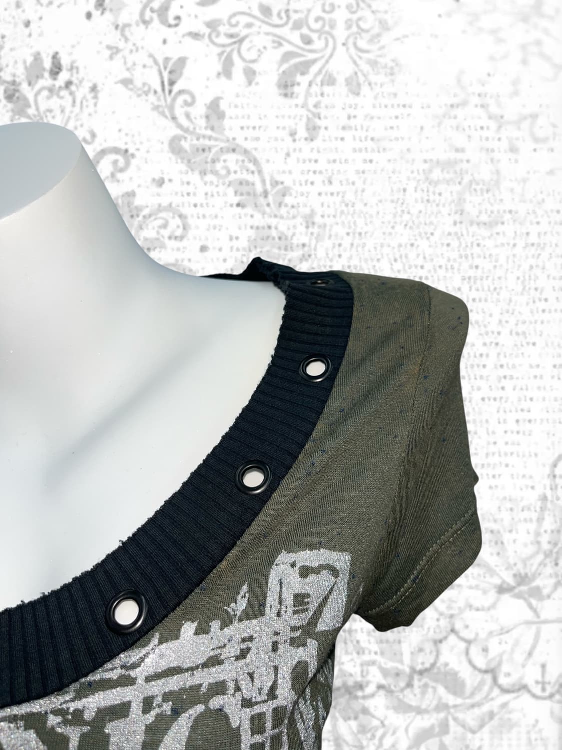 'LIBERTALIA' eyelet printing one-piece 상품이미지3