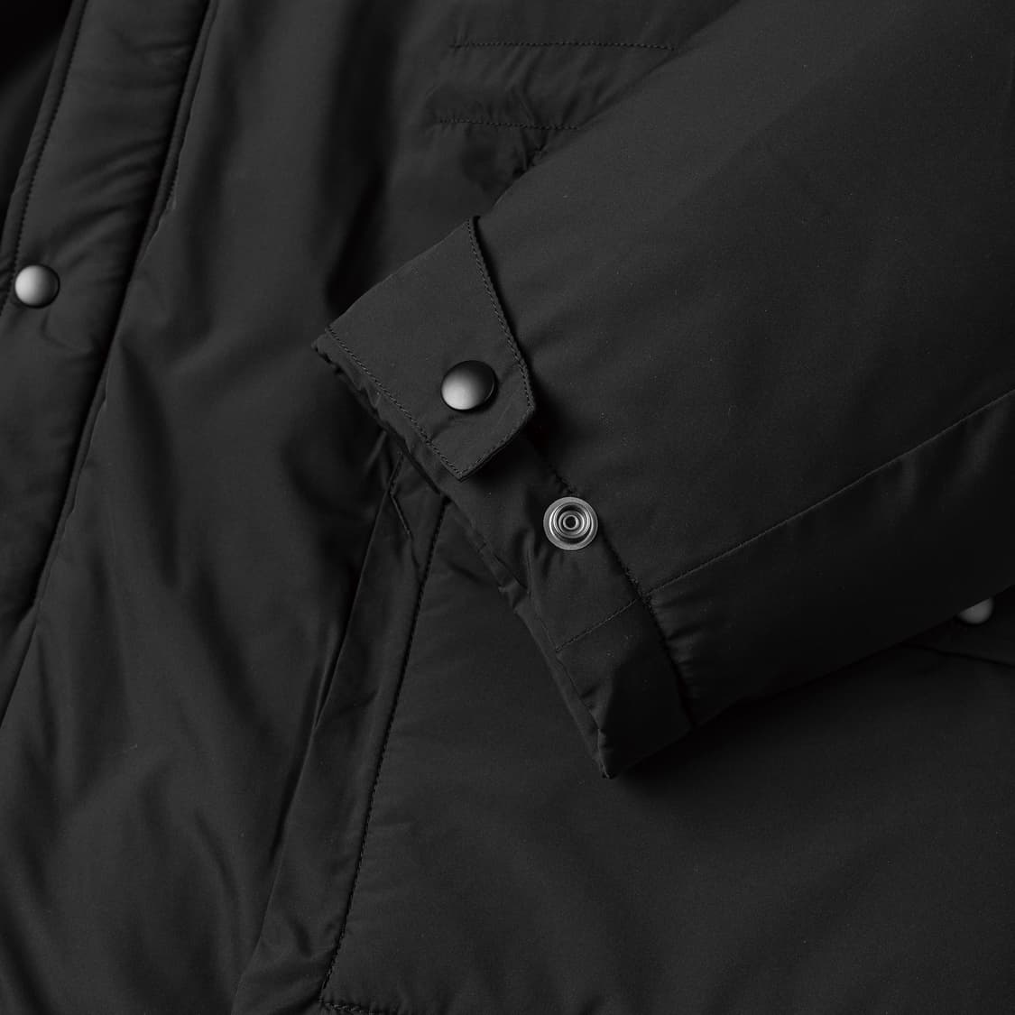 스테디에브리웨어 SEW 라이트 패디드 파카 블랙 상품이미지4