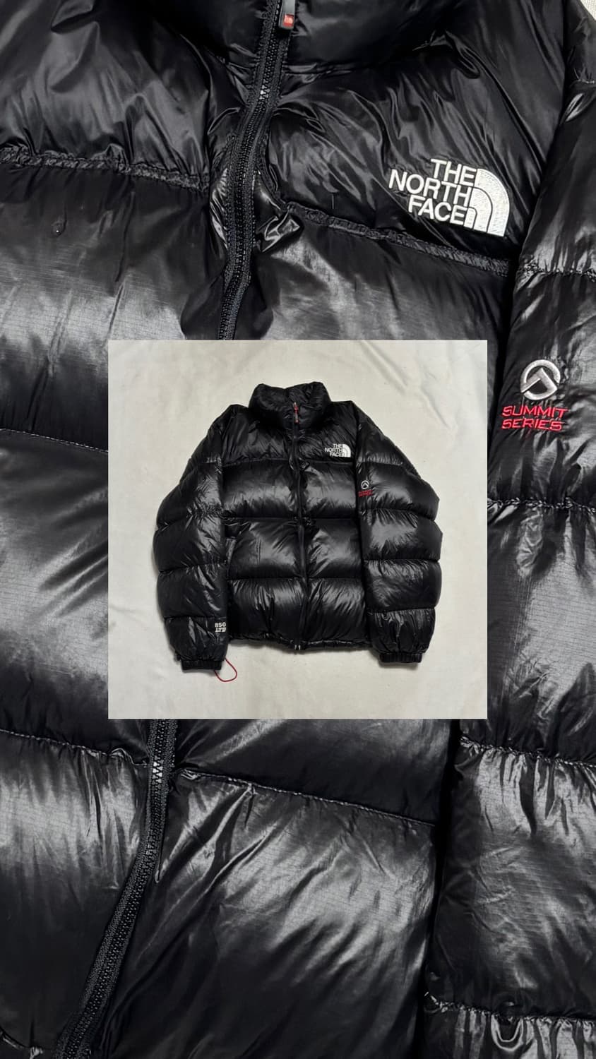 노스페이스 써밋 유광 패딩 상품이미지1