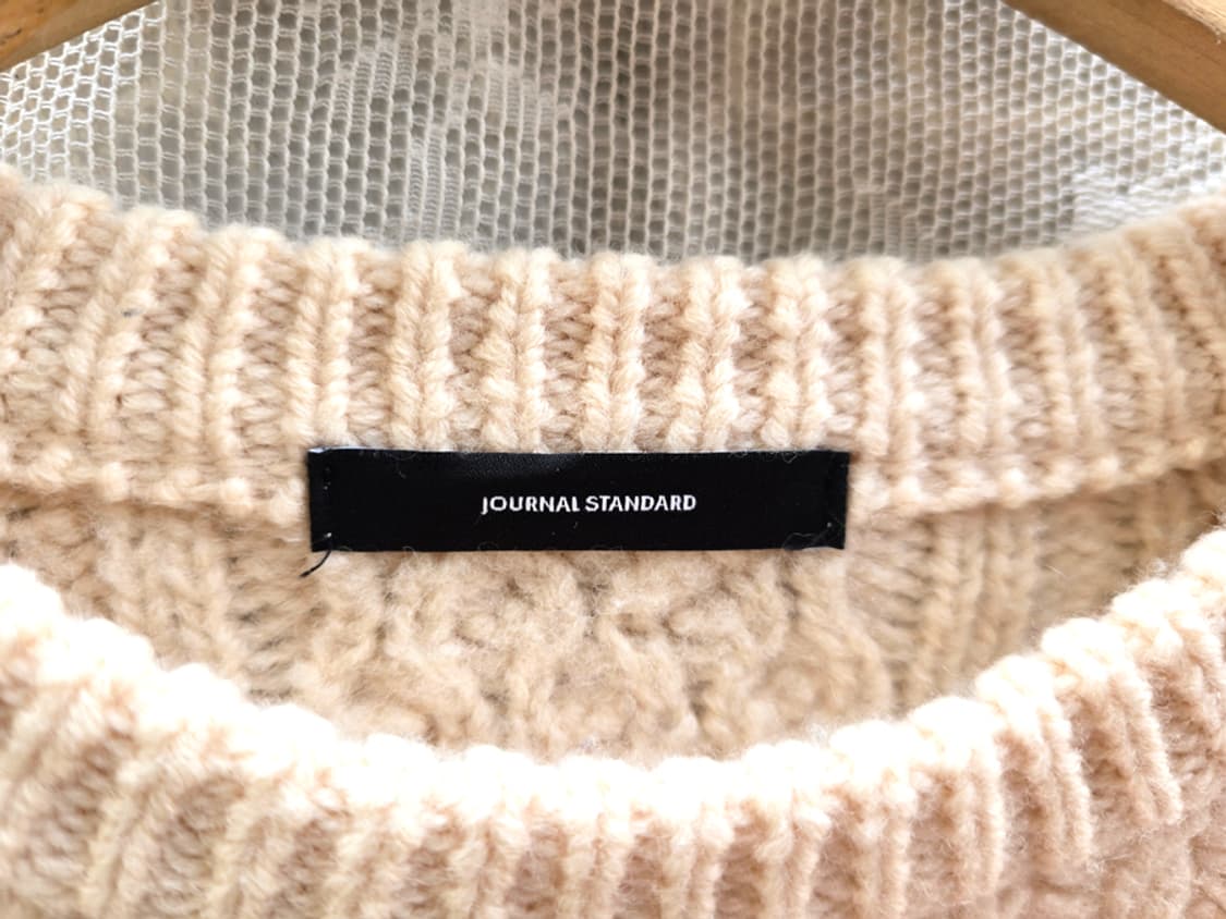 저널스탠다드 울100% 꽈배기니트 상품이미지4