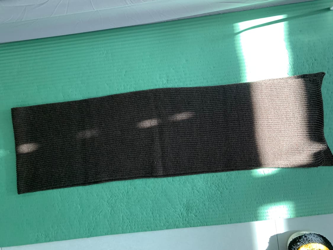 Ends and means 그랜파 스카프 다크브라운 상품이미지4