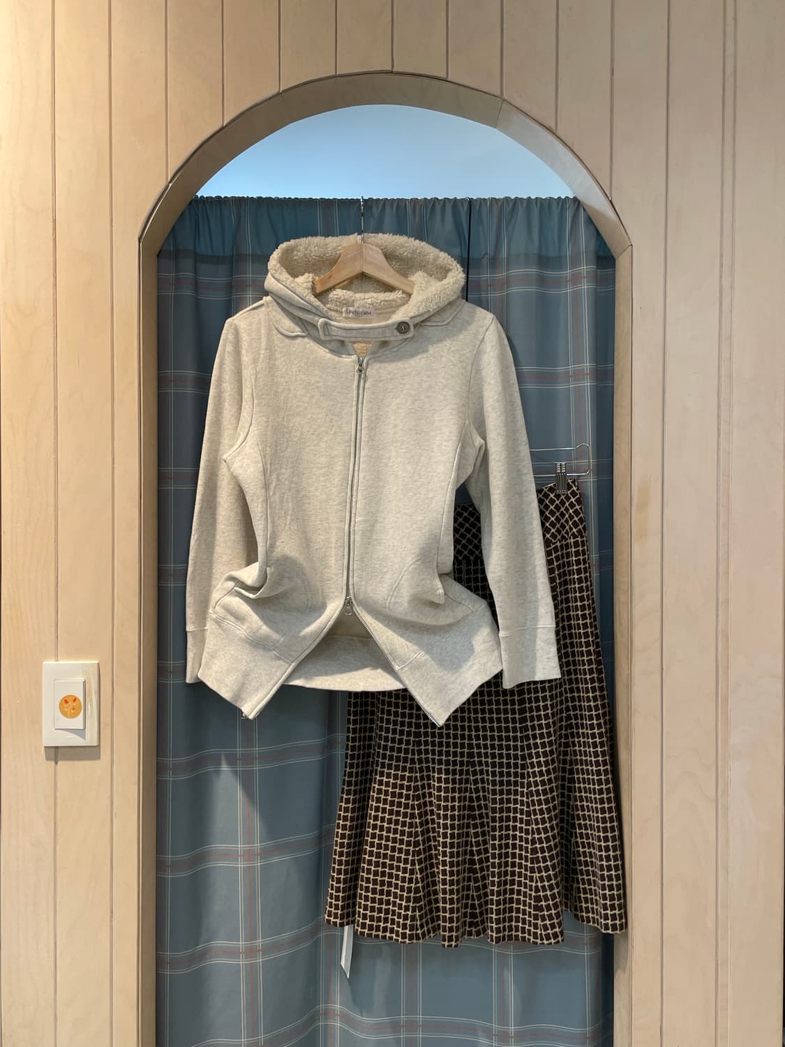 일본빈티지 투웨이 후드집업 상품이미지1