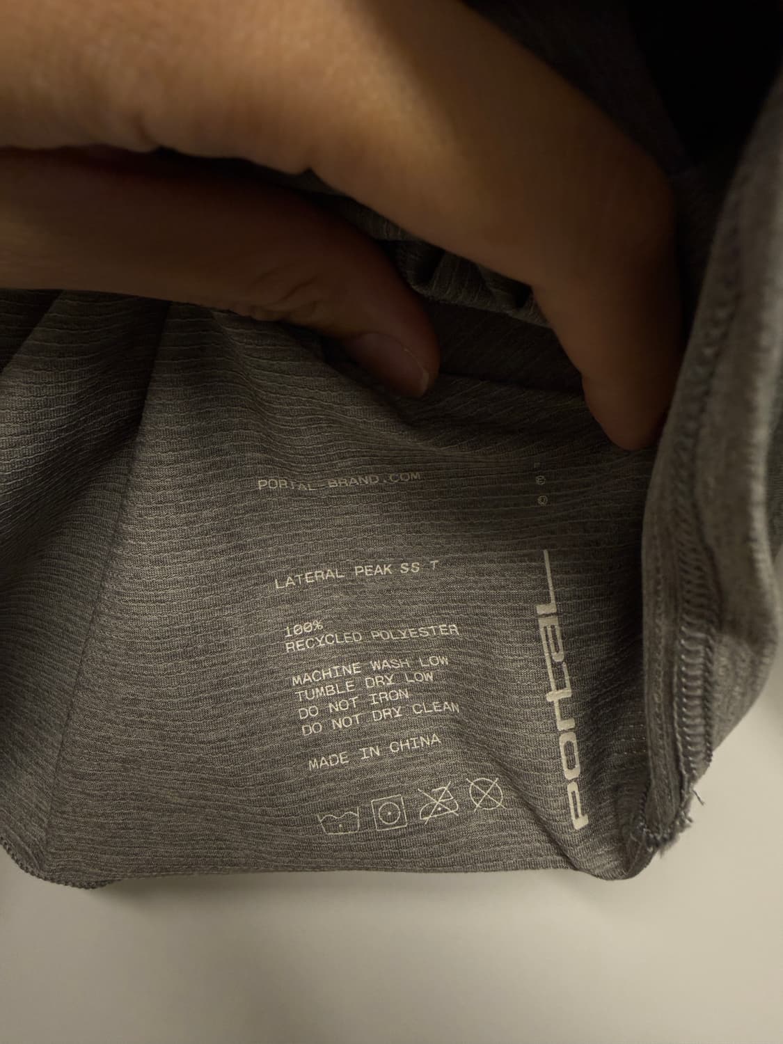(L) Portal 포탈 레터널 피크 티셔츠 사일런트 스톰 상품이미지4