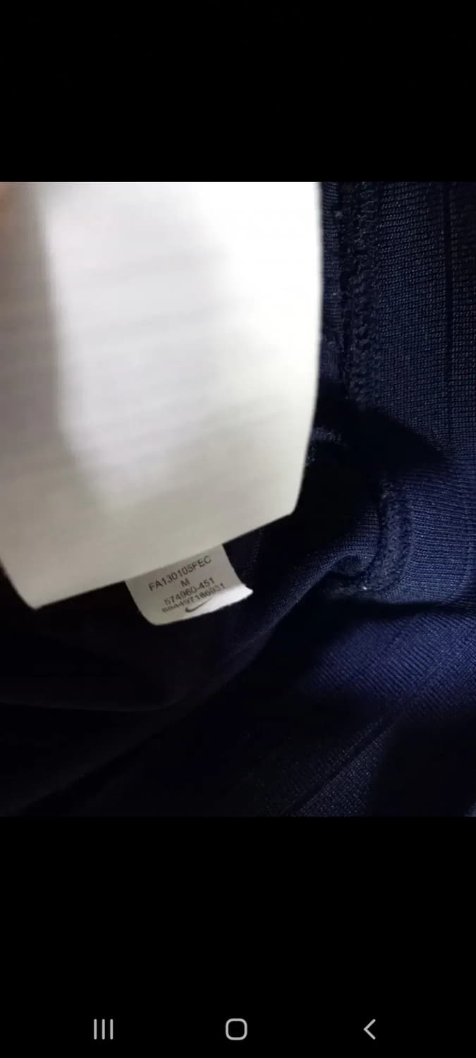 나이키 맨시티 네이비 트랙탑 저지 져지집업 95/M 상품이미지6