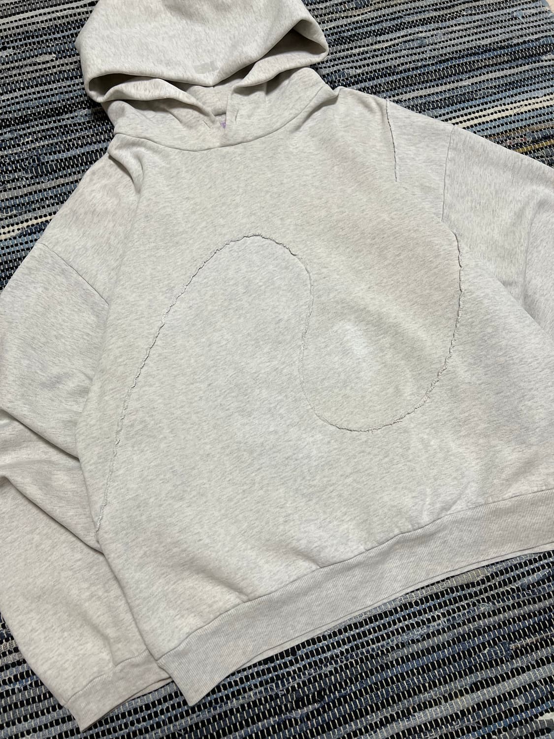 ERL swirl hoodie grey XL 상품이미지6