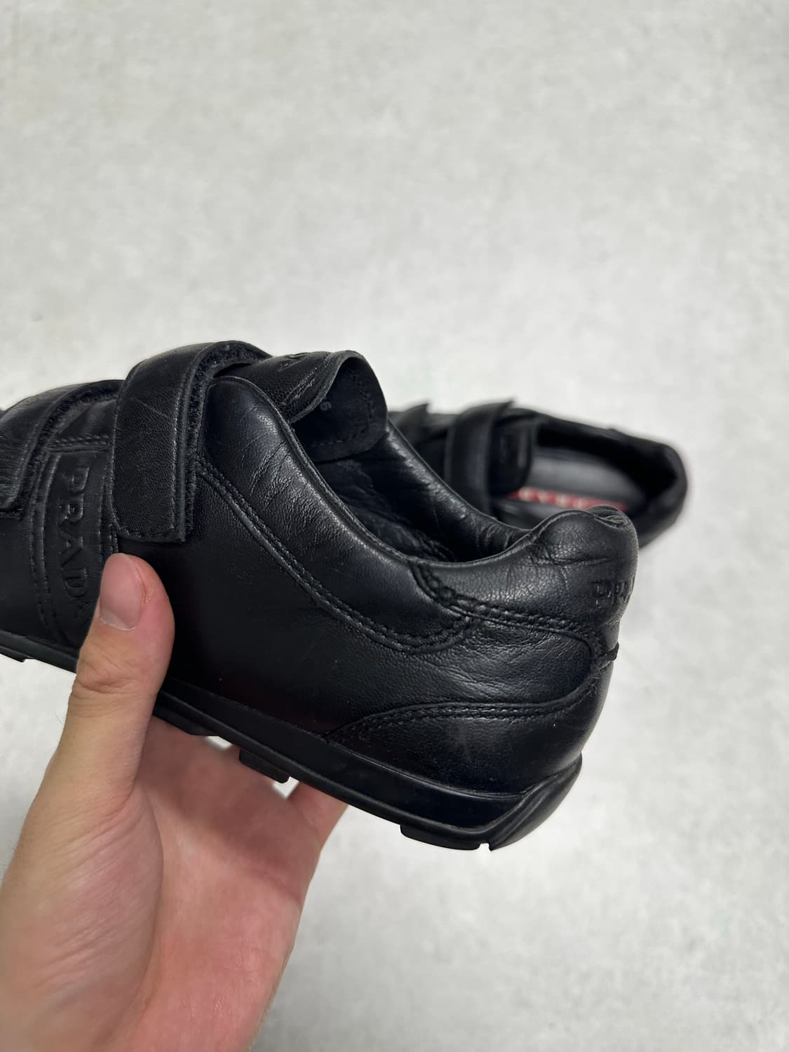 프라다 스포츠 레더 벨크로 상품이미지4