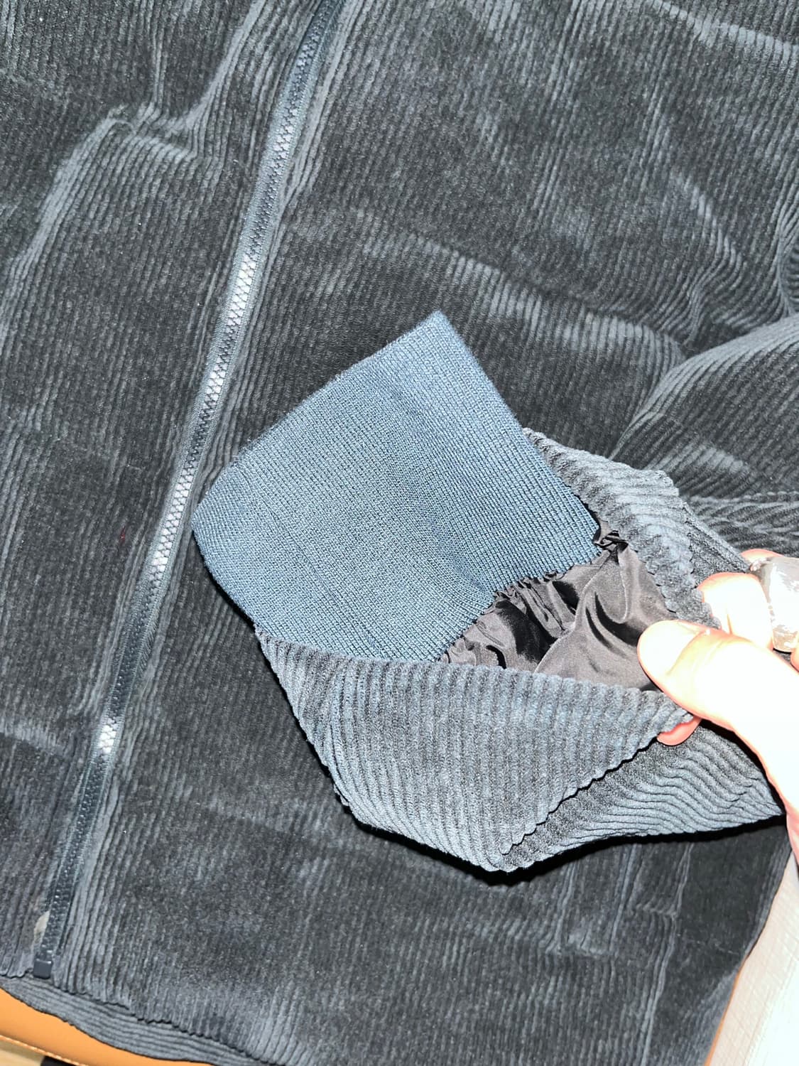 8SECONDS velvet padded jacket 상품이미지4