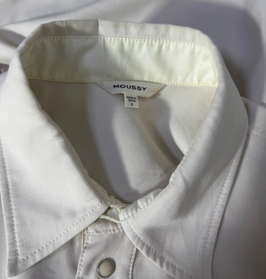 Moussy 프린지 오버 셔츠 웨스턴 y2k goa 상품이미지7