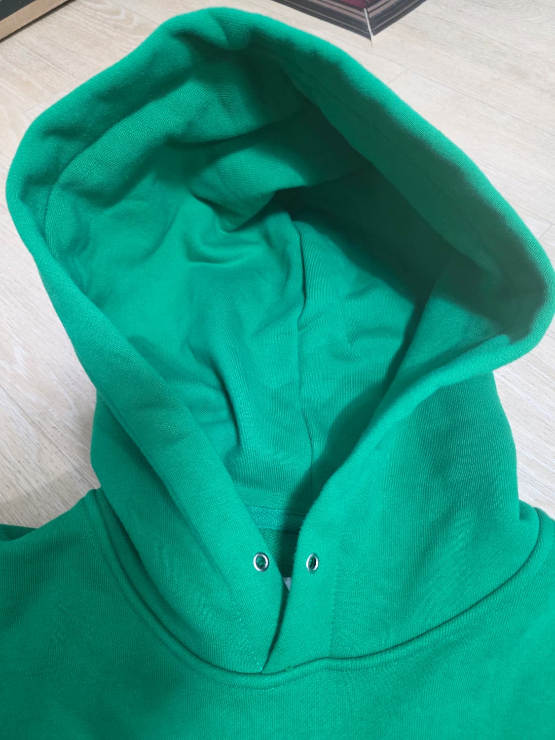 인템포무드 해비 코튼 썸홀 후드티 XL 상품이미지3