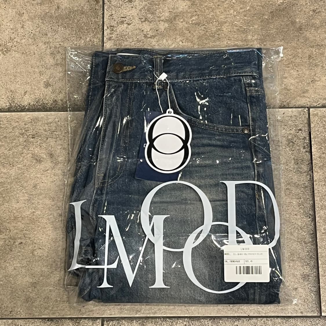 [택포](46)엘무드 잔느 플레어데님 프렌치블루 상품이미지7