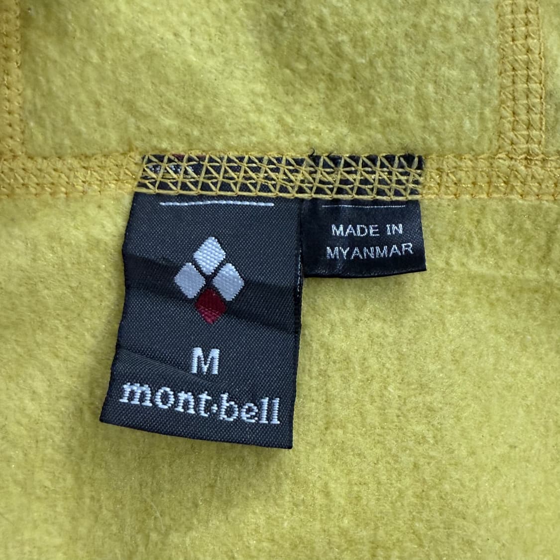[정품/M] 몽벨 트레일 후드 집업 자켓 옐로우 b10 상품이미지6