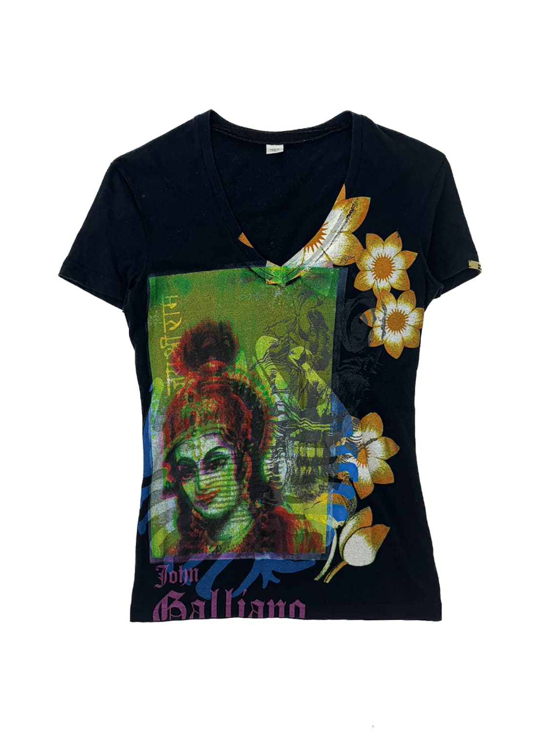 John Galliano Graphic Print T-Shirt 상품이미지1