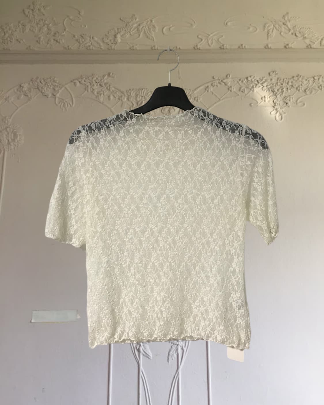 vintage lace see-through top 상품이미지6
